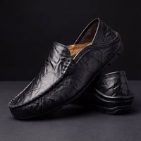 Axton - Eleganter Slipper – Schwarz