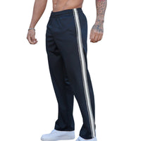 Harry | Trendige Gestreifte Jogginghose – Marine