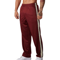 Harry | Trendige Gestreifte Jogginghose – Rot