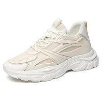 Finn | Höhensteigernde Sneaker – Beige +8CM