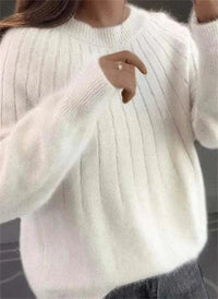 Giada | Elegante Kaschmirpullover – Weiß