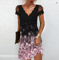 GlitterEve Kleid | Glitzerkleid – Rosa