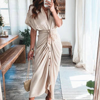Gabriella | Modisches und elegantes Kleid für Frauen – Gold