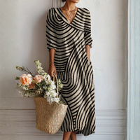 Grace | Zeitloses Vintage Kleid – Mehrfarbig