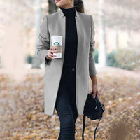Modischer Trenchcoat für Damen | Lässig – Grau