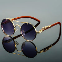 Pia | Auffallende Unisex-Sonnenbrille – Grau