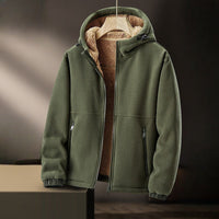 Galen™ | Zeitlose Wollgefütterte Jacke – Grün