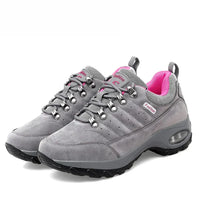 FootGuard | Orthopädische Anti-Rutsch-Laufschuhe für Frauen – Grau