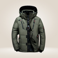 Leonardo | Wetterfeste Daunenjacke – Grün