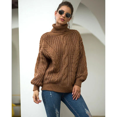 Reinatha | Langarm-Rollkragenpullover für Damen