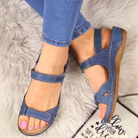Heidi-Mode | Orthopädische Komfortsandalen – Blau