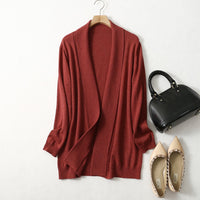 Cartigan Pullover Für Frauen- BRI – Rot