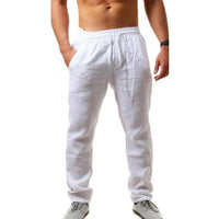 Lukas - Sommerstile Haremshosen – Weiß