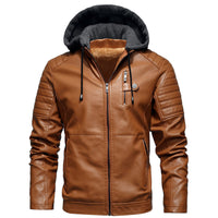 HERITAGE RACER - LEDERJACKE – Braun