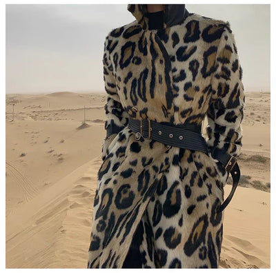 Lio | Leopard-Grabenmantel