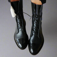 Vroni | Elegante und Bequeme Damenstiefel – Schwarz