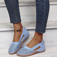 Orthopädische Hohlsandalen – Blau