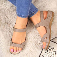 Heidi-Mode | Orthopädische Komfortsandalen – Grau