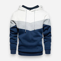 Sportlicher Herren Hoodie mit Kapuze – Weiß