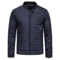 Maayk | Eleganter Herbstmantel – Blau