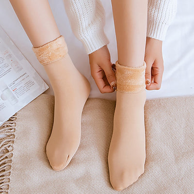 CozyFeet Socken - Winter-Samt-Socken