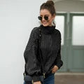 Reinatha | Langarm-Rollkragenpullover für Damen