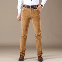 Cecilio™ Premium Corduroy Hosen – Khaki