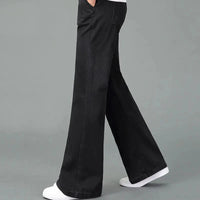 FRED - JEANS MIT WEITEM SCHNITT – Schwarz