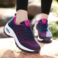 Deichma Sommer-Sneakers | Trendige Frauenschuhe mit ergonomischem Fußbett – Blau