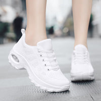 Deichma Sommer-Sneakers | Trendige Frauenschuhe mit ergonomischem Fußbett – Weiß