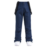 Unisex-Skihose mit Trägersystem | wintertauglich – Dunkelblau
