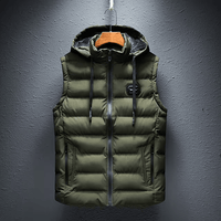 GRIFFINE – Ärmelose Outdoor-Jacke – Grün