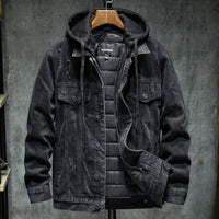 BLACKHAWK DENIM-JACKE – Schwarz