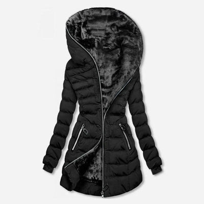 Wanterink | Damen-Winterjacke mit Kapuze und Steppdesign