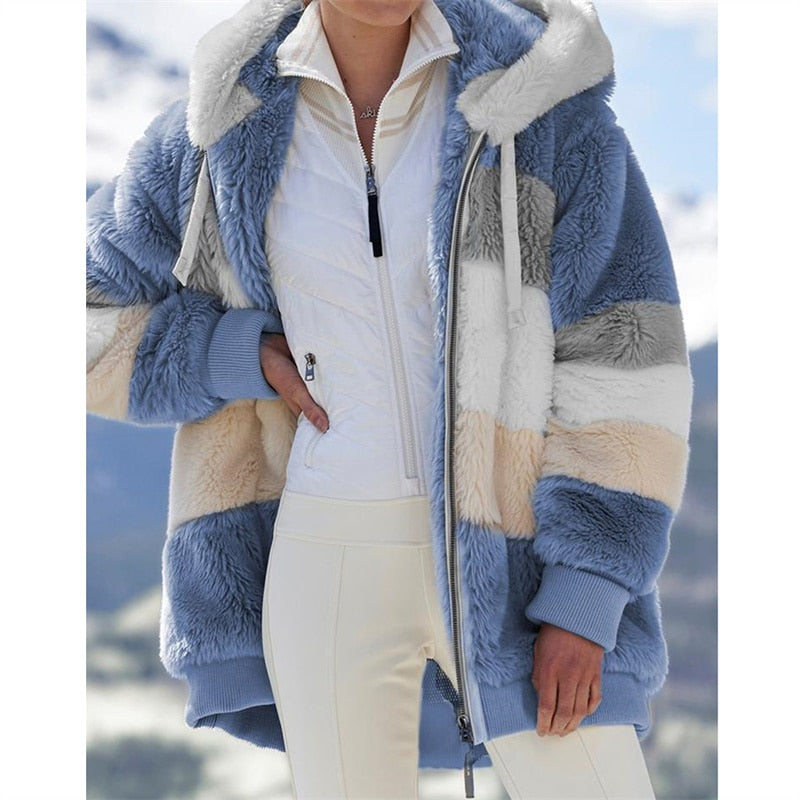 Dorana - Flauschige Jacke
