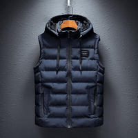 GRIFFINE – Ärmelose Outdoor-Jacke – Blau