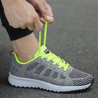 Sommerliche Sneaker für Damen - Trendy Bequeme Schuhe für breite Füße – Grün