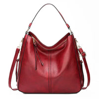 Romy | Elegante Ledertasche – Rot