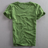 JEAN - VINTAGE-BAUMWOLL-T-SHIRT – Grün