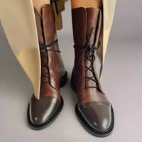 Vroni | Elegante und Bequeme Damenstiefel – Braun