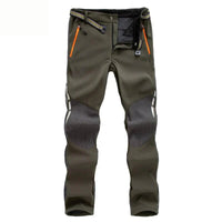 Strapazierfähige und wasserfeste Outdoorhose für Herren – Dunkelgrün
