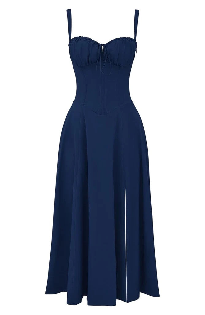 Amara - Florales Midi-Kleid