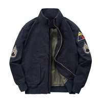 Herren Taktische Bomberjacke in vielseitigen Farben – Blau