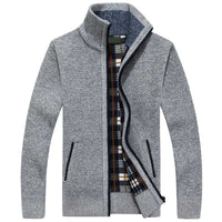 TOMAS – Baumwolljacke für Herren – Hellgrau