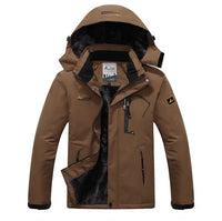 WIND-UND WASSERDICHTE JACKE - UNCO – Kaffee