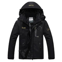 WIND-UND WASSERDICHTE JACKE - UNCO – Schwarz