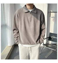 Hubert - Britischer Eleganz-Pullover für Herren – Grau