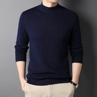 David Sommerpullover | Leichter Eleganter Herrenpullover – Marine