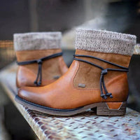 Wendy | Warme, Orthopädische Stiefel – BRAUN