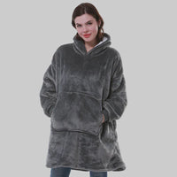Odie™ – Übergroßer Pullover für Damen | Warm und Weich – Grau